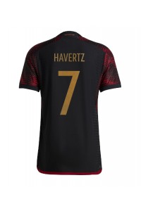 Tyskland Kai Havertz #7 Fotballdrakt Borte Klær VM 2022 Korte ermer